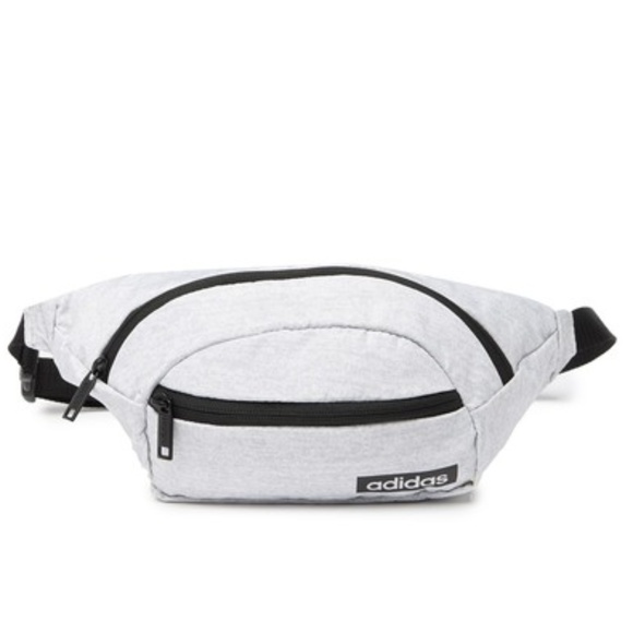 grey adidas fanny pack